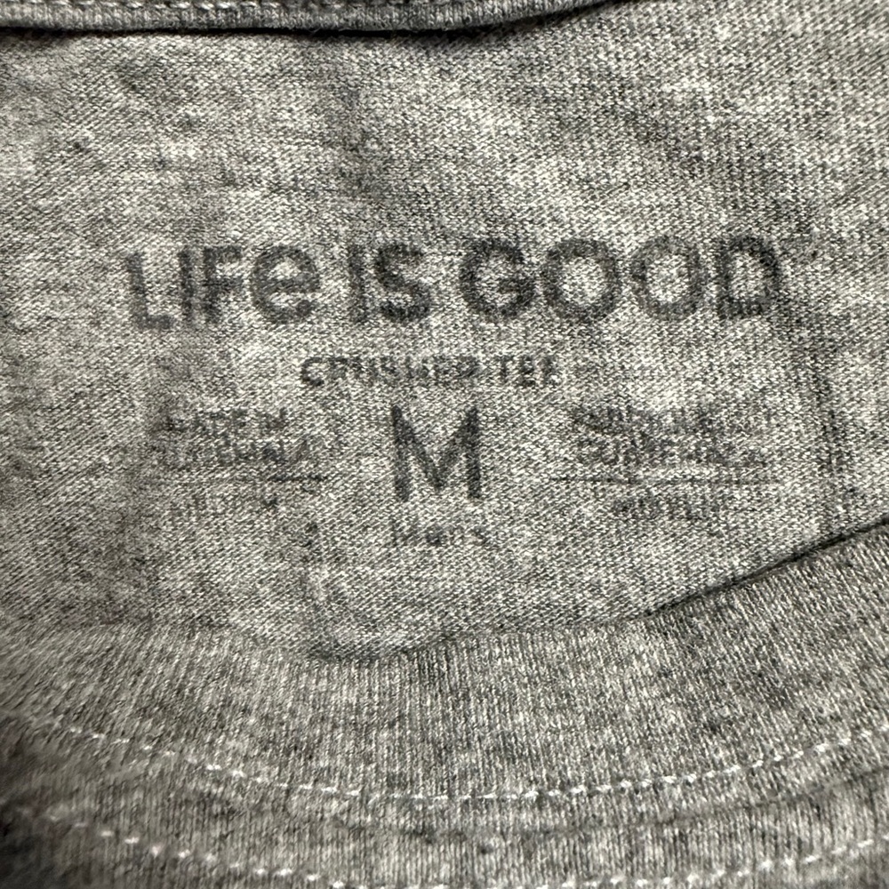 Life Is Good Gray T-Shirt Dog Design Every Snack You Bake Women’s Sz M - Picture 5 of 10